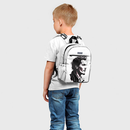 Детский рюкзак Джонни Депп - рисунок / 3D-принт – фото 5