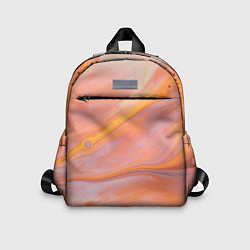 Детский рюкзак Оранжевая река и краски