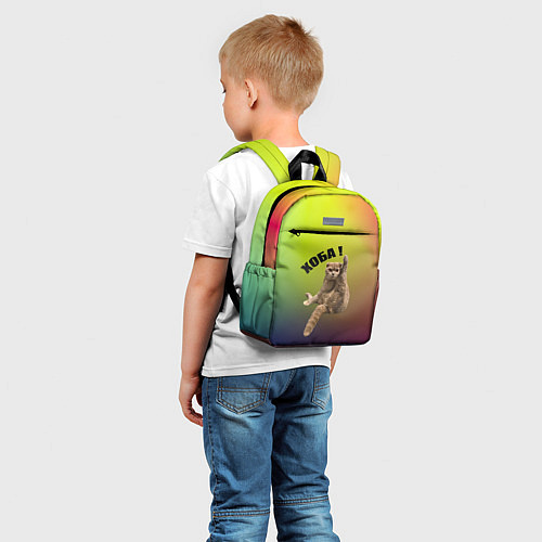 Детский рюкзак Хоба кот / 3D-принт – фото 5