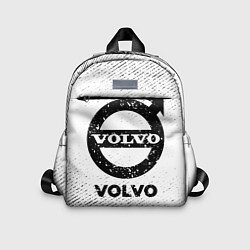 Детский рюкзак Volvo с потертостями на светлом фоне, цвет: 3D-принт