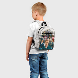 Детский рюкзак Bullet train, цвет: 3D-принт — фото 2