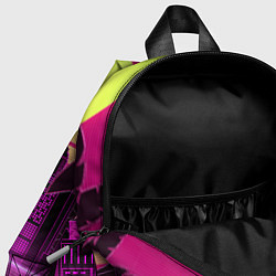 Детский рюкзак Синтвейв рассвет, цвет: 3D-принт — фото 2