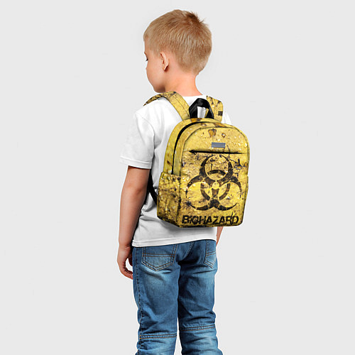 Детский рюкзак Danger biohazard / 3D-принт – фото 5