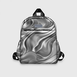 Детский рюкзак Плавленное серебро, цвет: 3D-принт