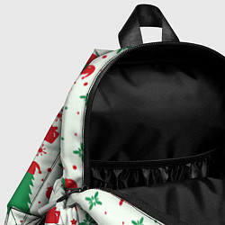 Детский рюкзак Праздничные ёлочки, цвет: 3D-принт — фото 2