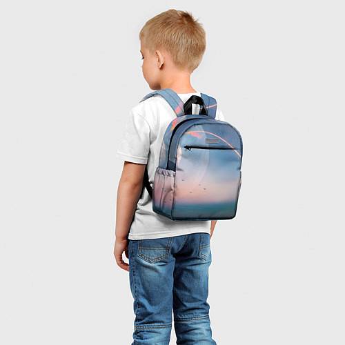 Детский рюкзак Космос и планeты / 3D-принт – фото 5