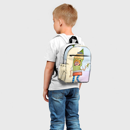 Детский рюкзак Шелудивый карандаш / 3D-принт – фото 5