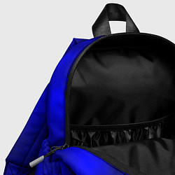 Детский рюкзак Половина синяя, половина красная, цвет: 3D-принт — фото 2