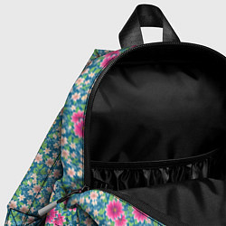 Детский рюкзак Весенний цветочный паттерн, цвет: 3D-принт — фото 2