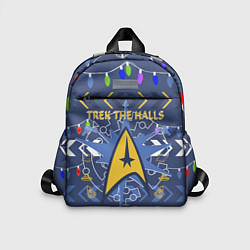 Детский рюкзак Новогодний Звездный путь, цвет: 3D-принт