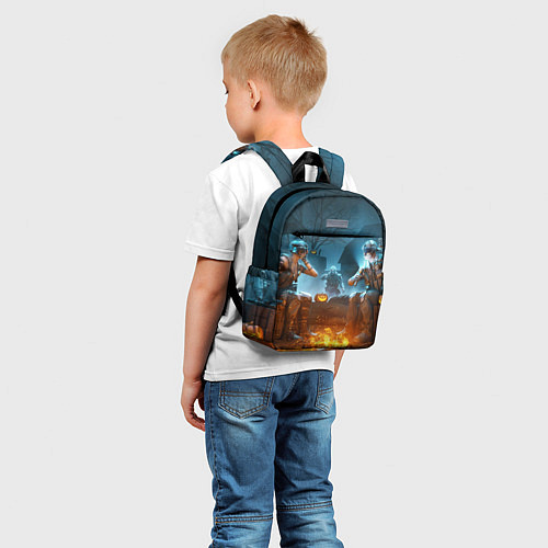 Детский рюкзак PUBG Halloween / 3D-принт – фото 5