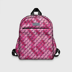Детский рюкзак Розовый камуфляж, цвет: 3D-принт