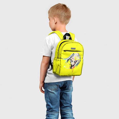 Детский рюкзак Люси - Киберпанк Бегущие по краю / 3D-принт – фото 5