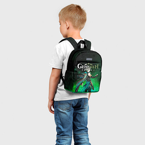 Детский рюкзак Аль Хайтам Геншин Импакт / 3D-принт – фото 5