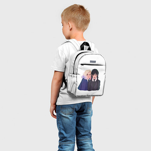Детский рюкзак Wednesday валери кинботт / 3D-принт – фото 5