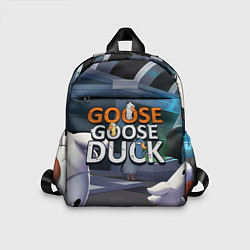 Детский рюкзак Goose Goose Duck Space, цвет: 3D-принт