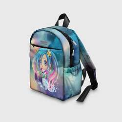 Детский рюкзак Чиби Водолей, цвет: 3D-принт — фото 2