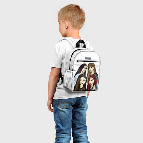 Детский рюкзак Герлзбенд блэкпинк / 3D-принт – фото 5
