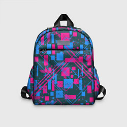 Детский рюкзак Геометрическая абстракция из квадратов и прямоугол