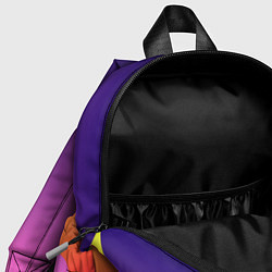 Детский рюкзак Огонёк, цвет: 3D-принт — фото 2