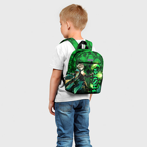 Детский рюкзак Аль-Хайтам - genshin impact / 3D-принт – фото 5