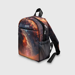 Детский рюкзак Космос и звезды в закатном небе, цвет: 3D-принт — фото 2