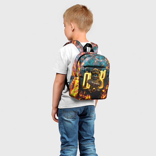 Детский рюкзак Steampunk bear / 3D-принт – фото 5