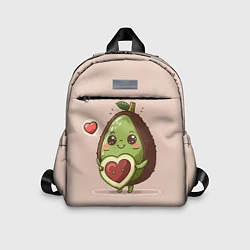 Детский рюкзак Влюбленный авокадо - парные, цвет: 3D-принт