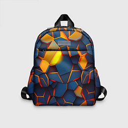 Детский рюкзак Плитки со свечением, цвет: 3D-принт