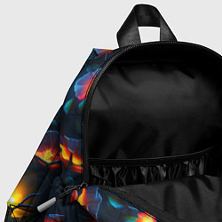 Детский рюкзак Светящиеся цветы, цвет: 3D-принт — фото 2