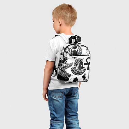 Детский рюкзак Египетские знаки / 3D-принт – фото 5