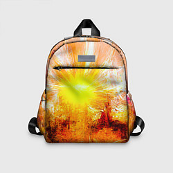 Детский рюкзак Солнечный день - абстракция, цвет: 3D-принт