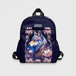 Детский рюкзак Мистическая волчица, цвет: 3D-принт