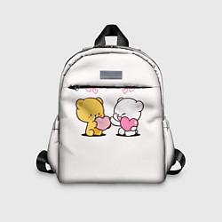 Детский рюкзак Мишки с сердечками, цвет: 3D-принт