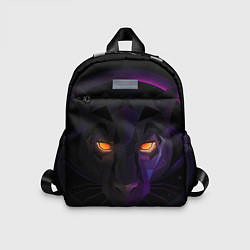 Детский рюкзак Неоновая пантера, цвет: 3D-принт
