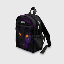 Детский рюкзак Неоновая пантера, цвет: 3D-принт — фото 2