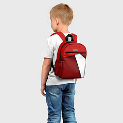 Детский рюкзак Спортивная геометрия, цвет: 3D-принт — фото 2