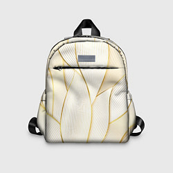 Детский рюкзак Золотые волны, цвет: 3D-принт