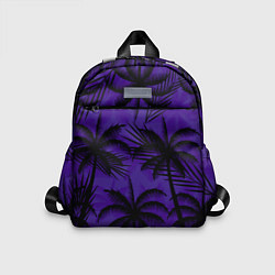Детский рюкзак Пальмы в ночи, цвет: 3D-принт