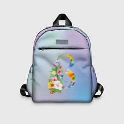 Детский рюкзак Цветочная восьмёрка
