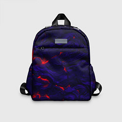 Детский рюкзак Абстракция -лава, цвет: 3D-принт