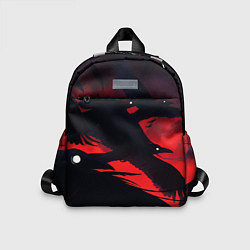 Детский рюкзак Пикирующие вороны, цвет: 3D-принт
