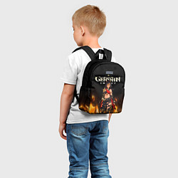 Детский рюкзак Дэхья - пламенная грива, цвет: 3D-принт — фото 2