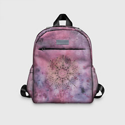 Детский рюкзак Мандала гармонии, фиолетовая, космос
