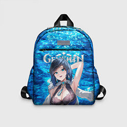 Детский рюкзак Е Лань на фоне воды, цвет: 3D-принт