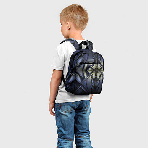 Детский рюкзак Металлический калейдоскоп / 3D-принт – фото 5
