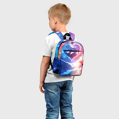 Детский рюкзак Сердце и любовная пара / 3D-принт – фото 5
