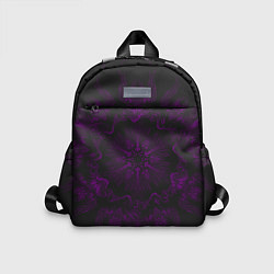Детский рюкзак Фиолетовый узор