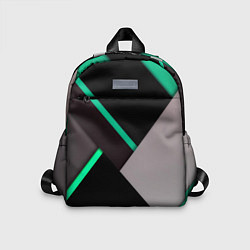 Детский рюкзак Спортивная геометрия линии, цвет: 3D-принт