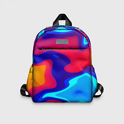 Детский рюкзак Смесь красок ультрафиолет, цвет: 3D-принт